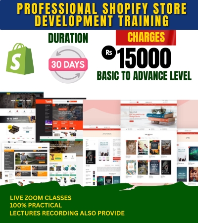 Shopify Store Development Training